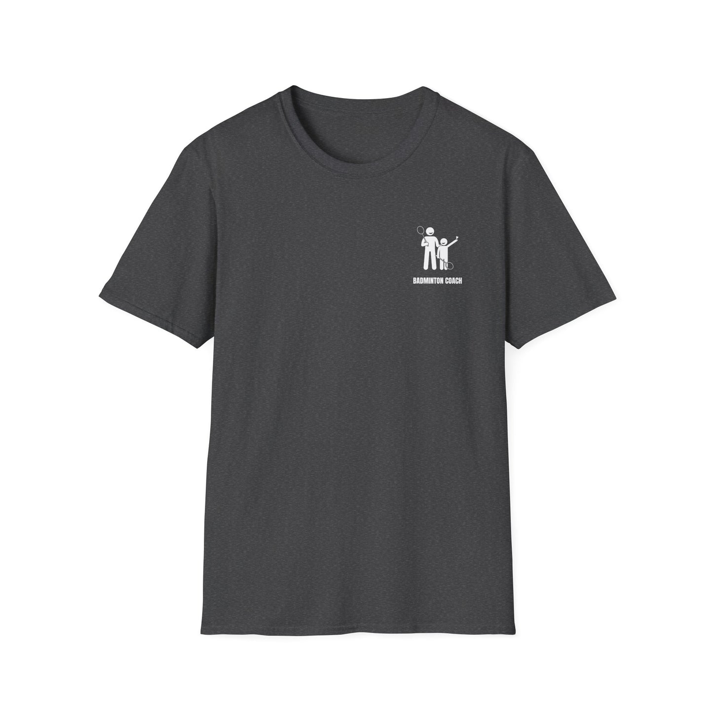Badminton Coach (with student) T-shirt
