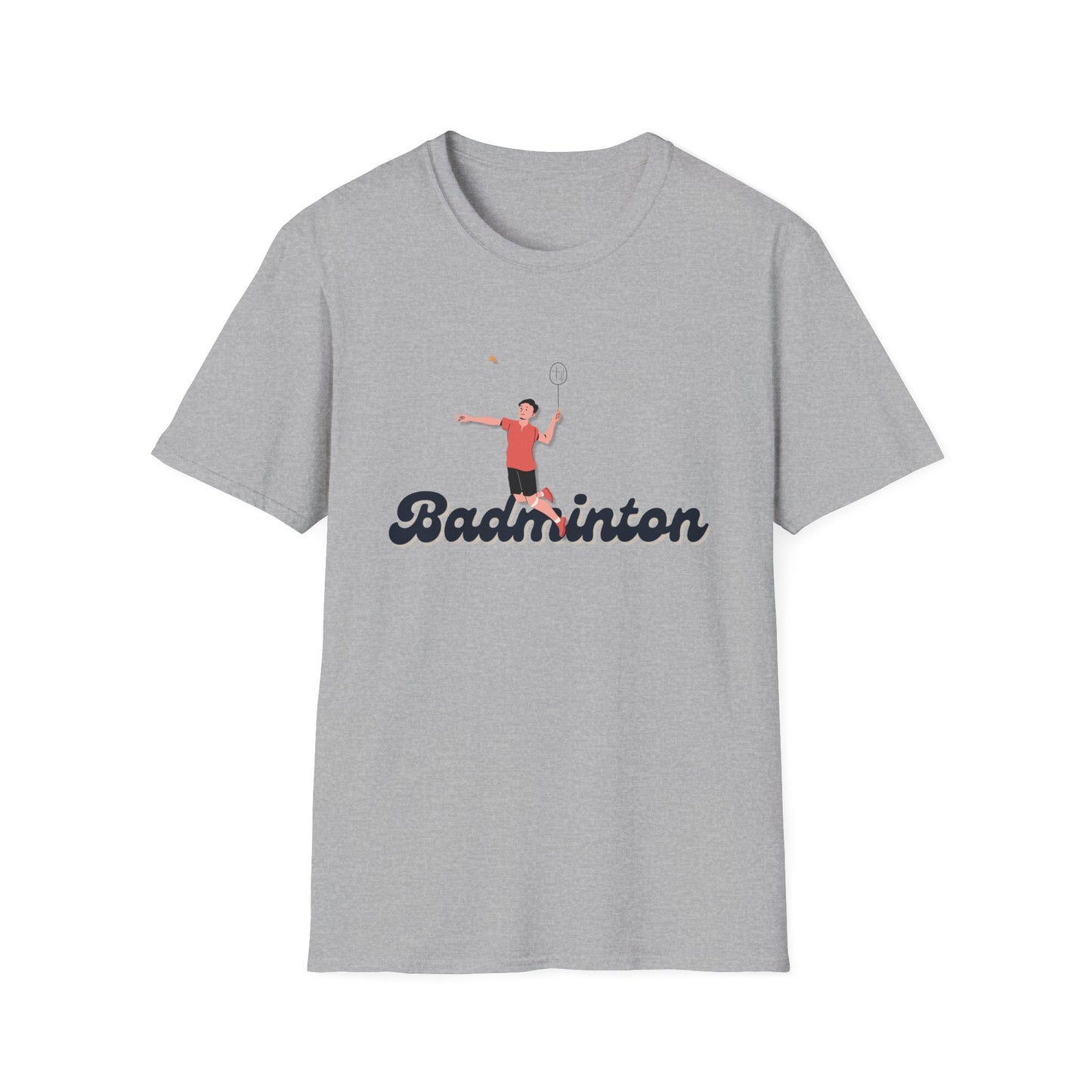 Badminton Male Player T-Shirt