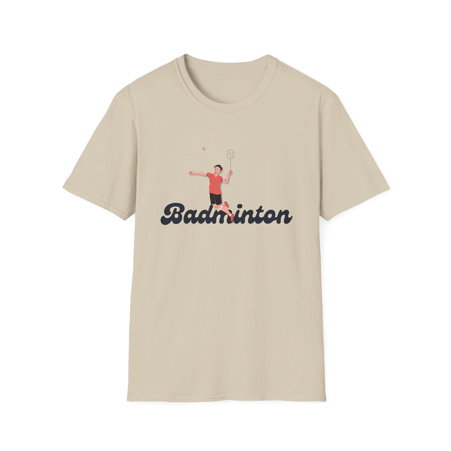 Badminton Male Player T-Shirt
