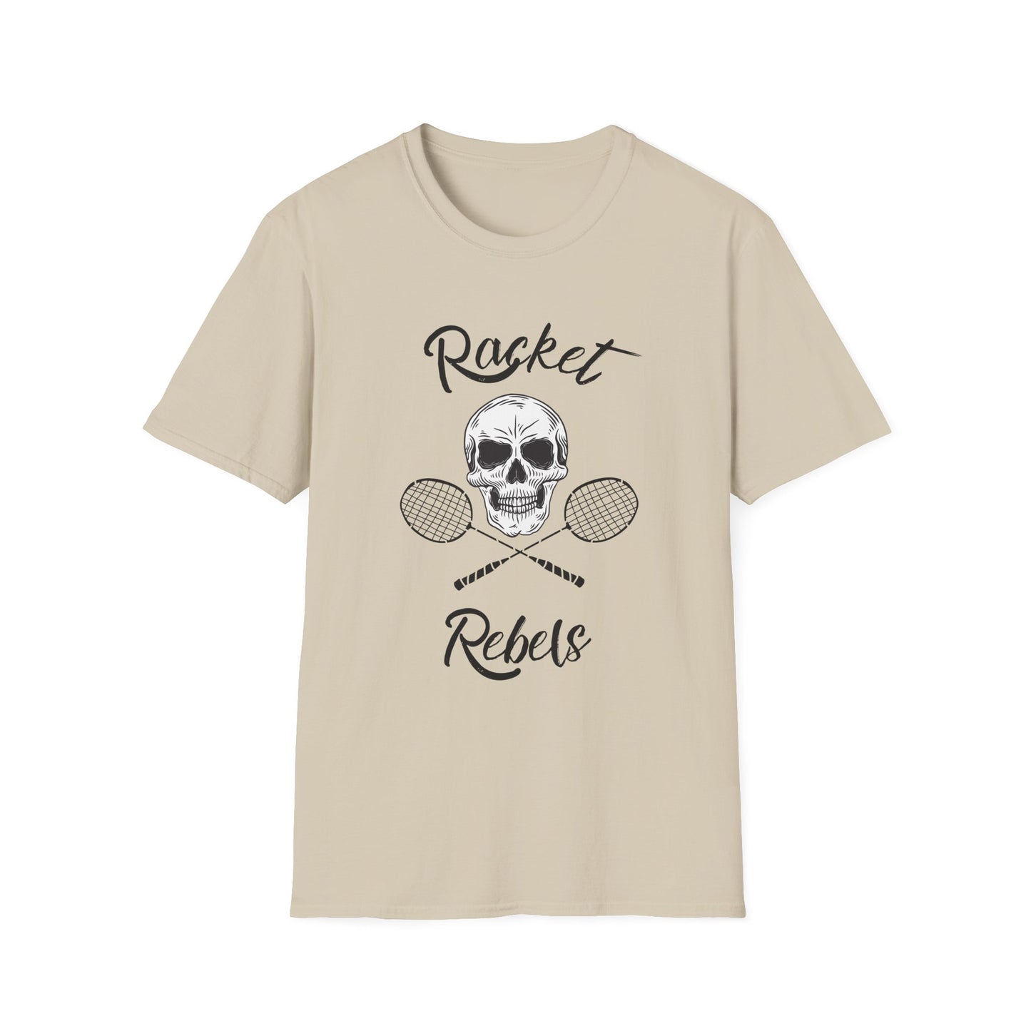 Racket Rebels (Skull and Racket Crossbones) T-shirt