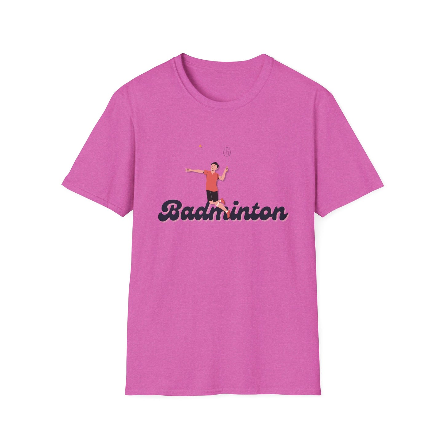 Badminton Male Player T-Shirt