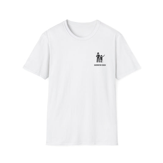 Badminton Coach (with student) T-shirt