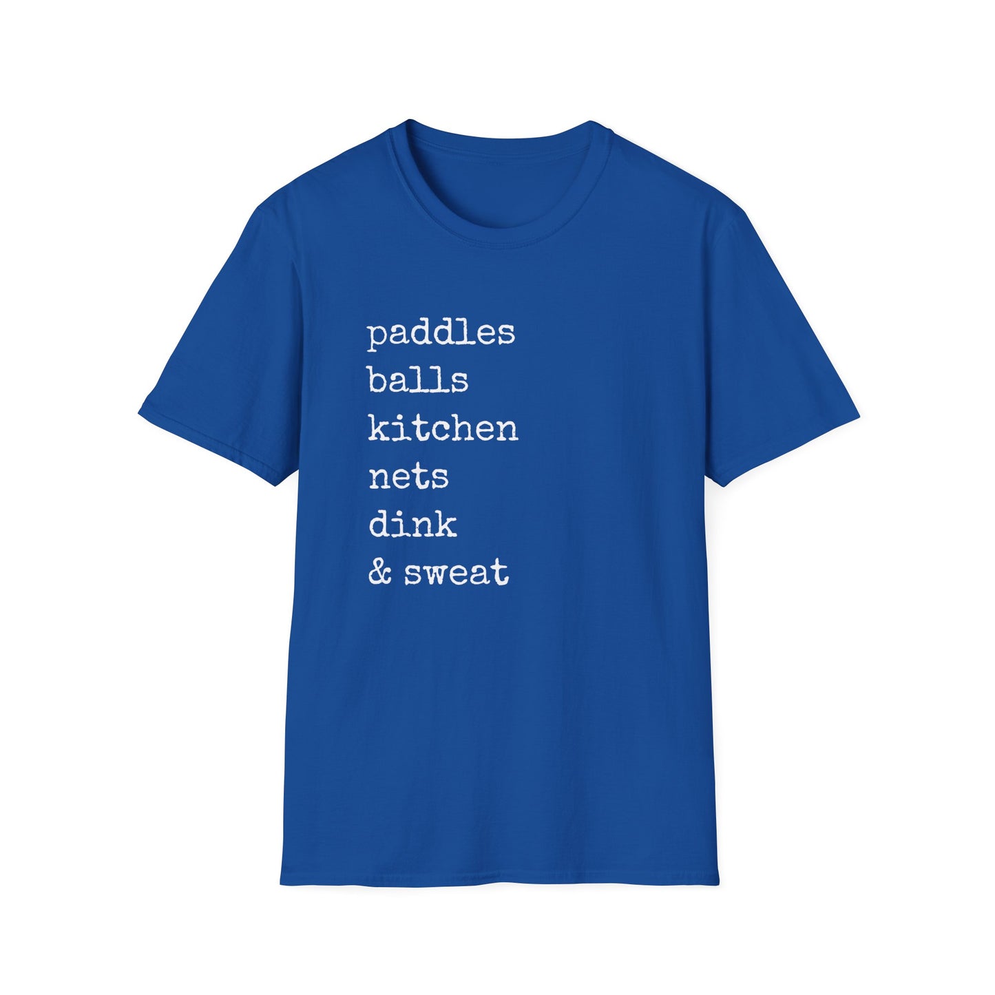 Pickleball Lingo Unisex Softstyle T-Shirt, Sporty Tee, Casual Wear, Gift for Pickleball Lovers, Birthday Gift,
