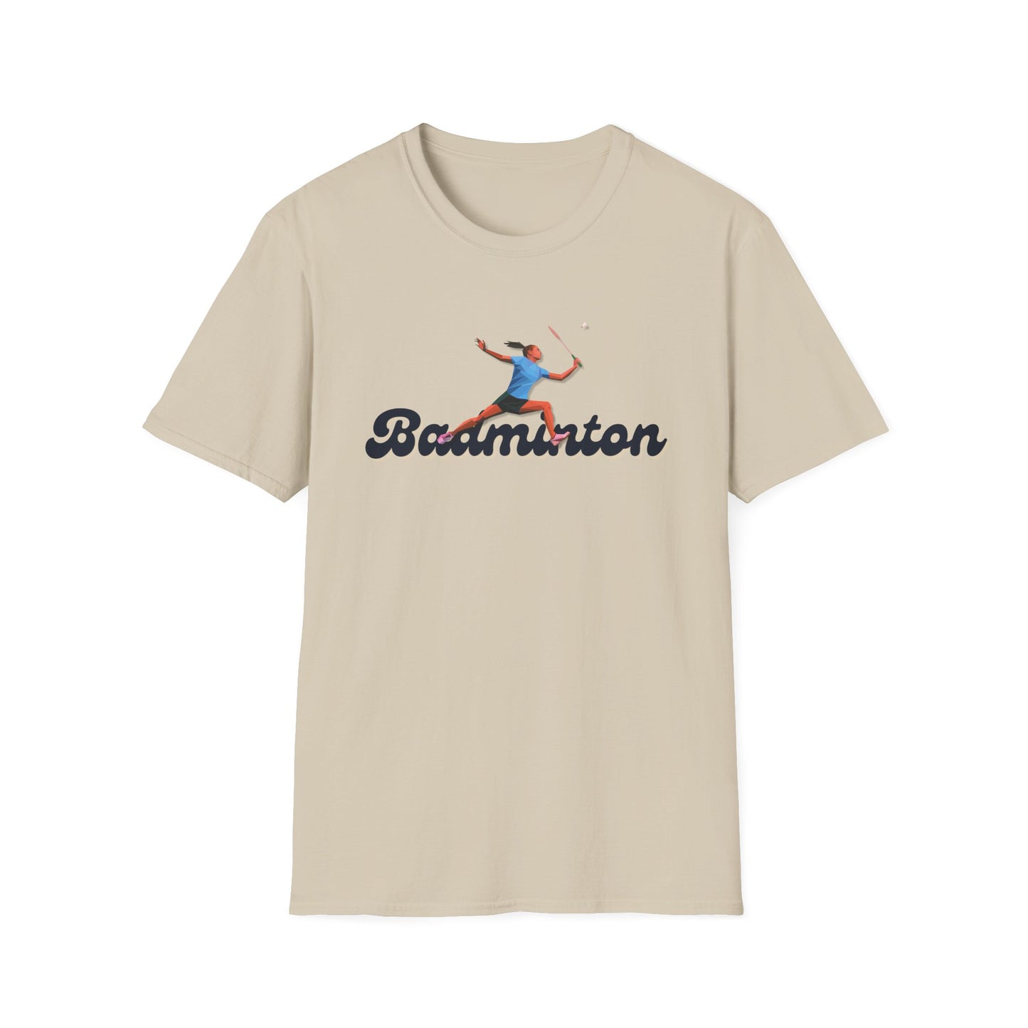 Badminton Female Player T-Shirt