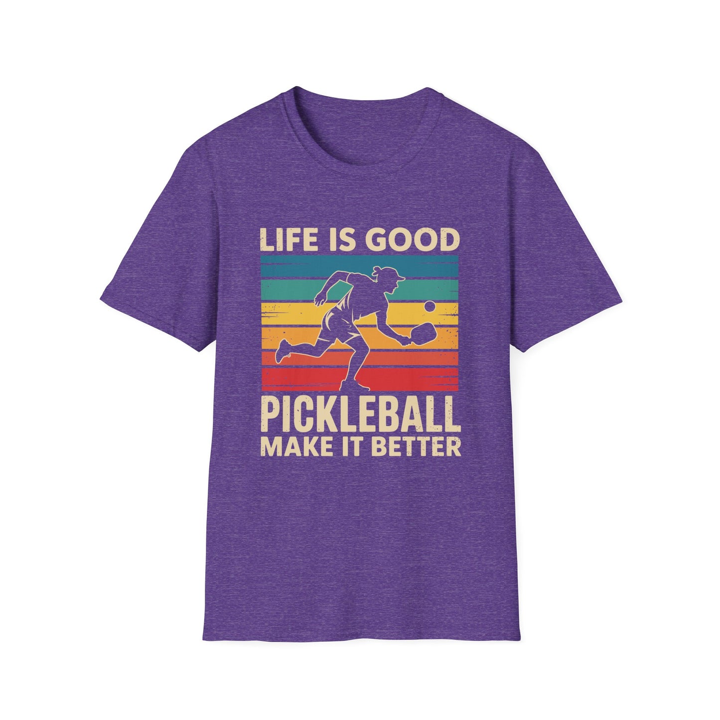 Life is Good - Pickleball Make it Better T-Shirt