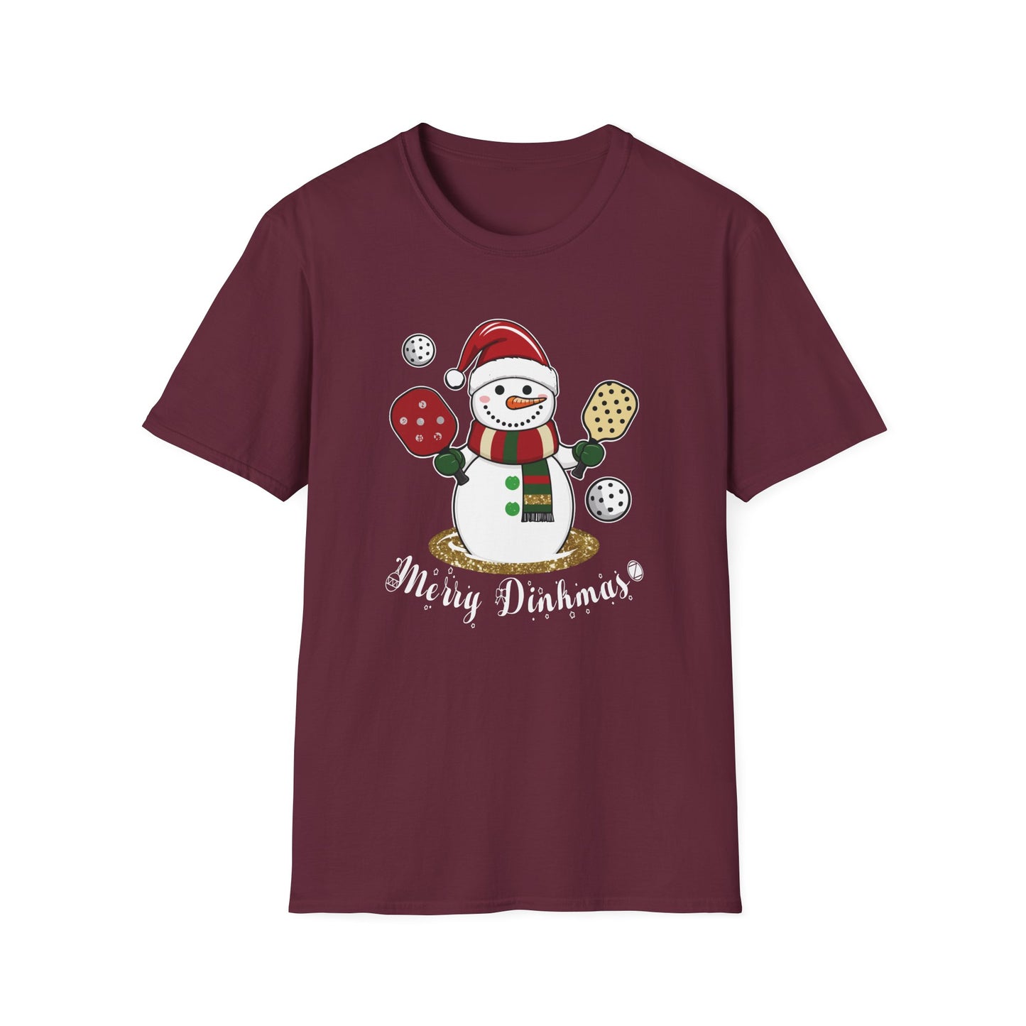 Merry Dinkmas Snowman T-Shirt