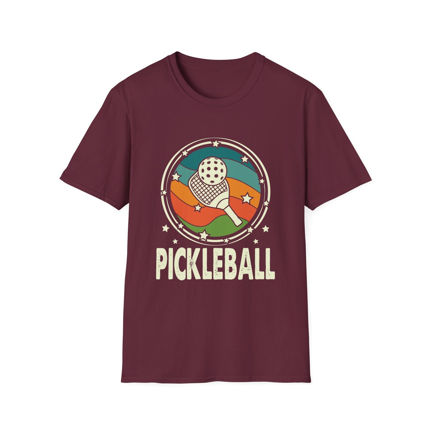 Pickleball Retro Style T-Shirt