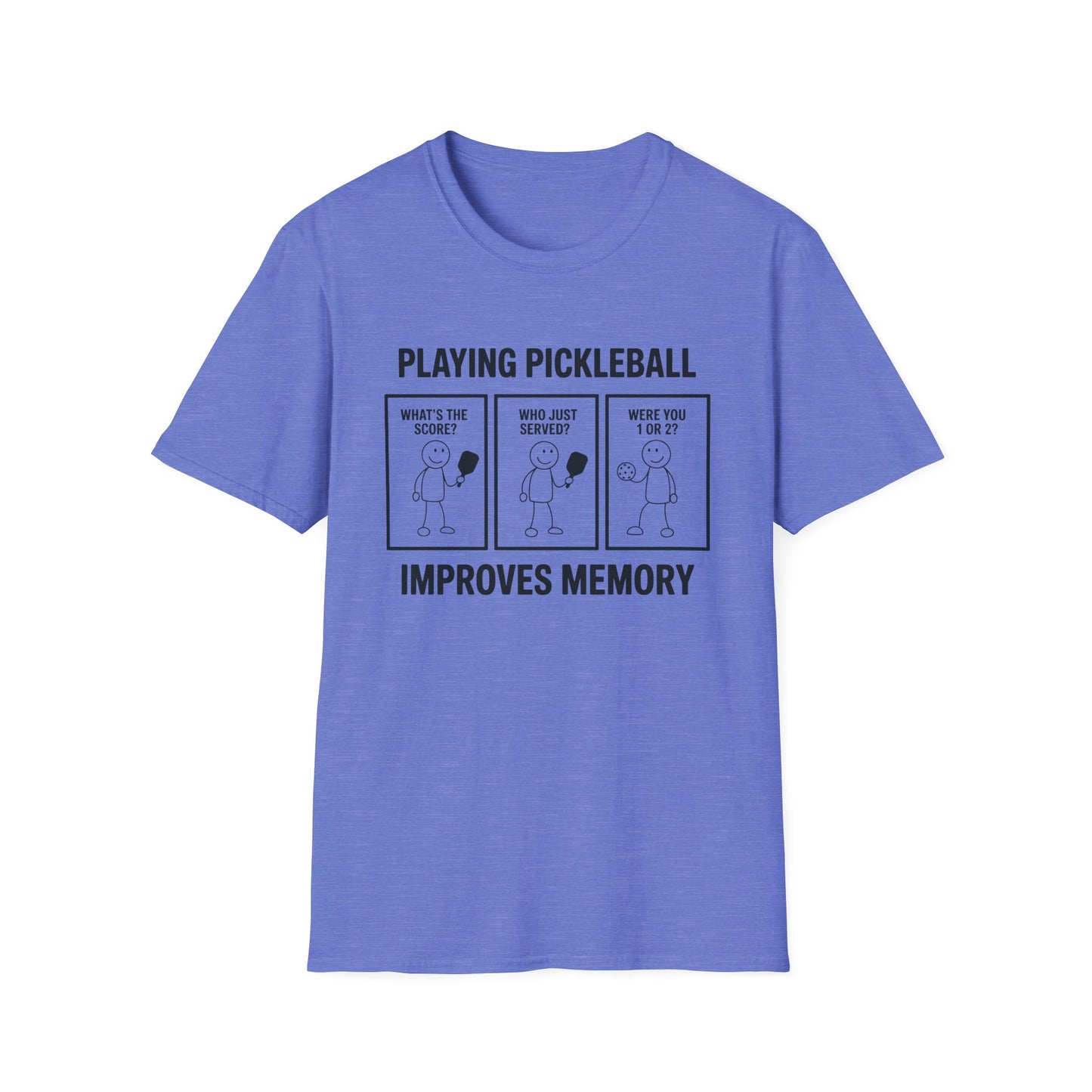 Playing Pickleball Improves Memory T-shirt