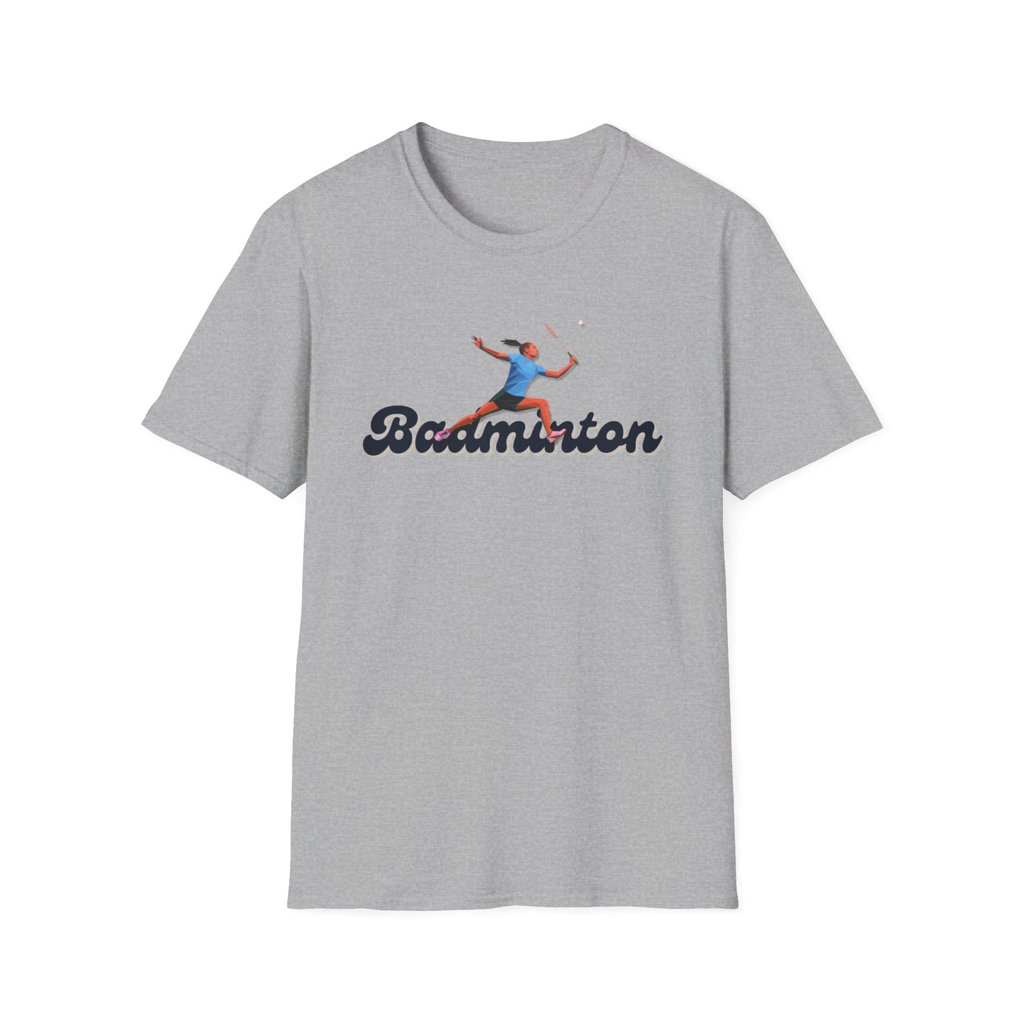 Badminton Female Player T-Shirt
