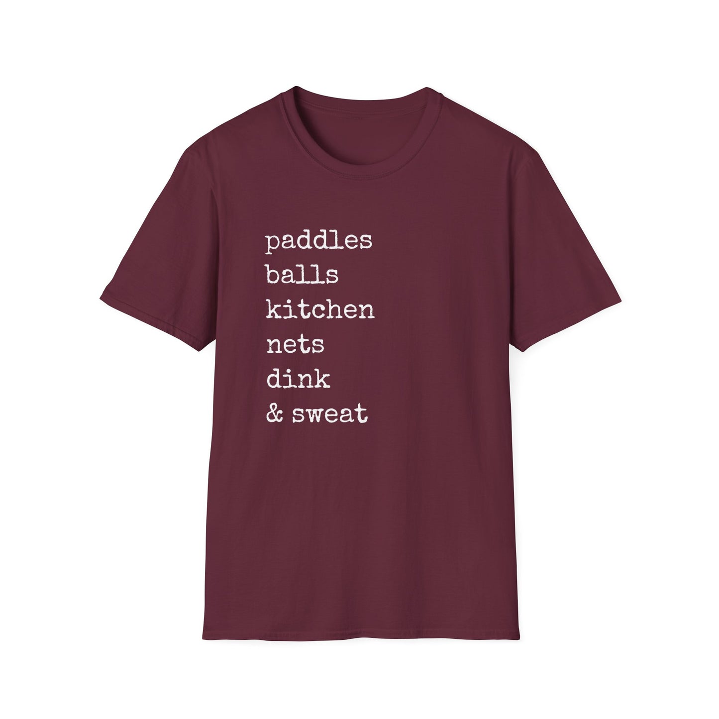 Pickleball Lingo Unisex Softstyle T-Shirt, Sporty Tee, Casual Wear, Gift for Pickleball Lovers, Birthday Gift,