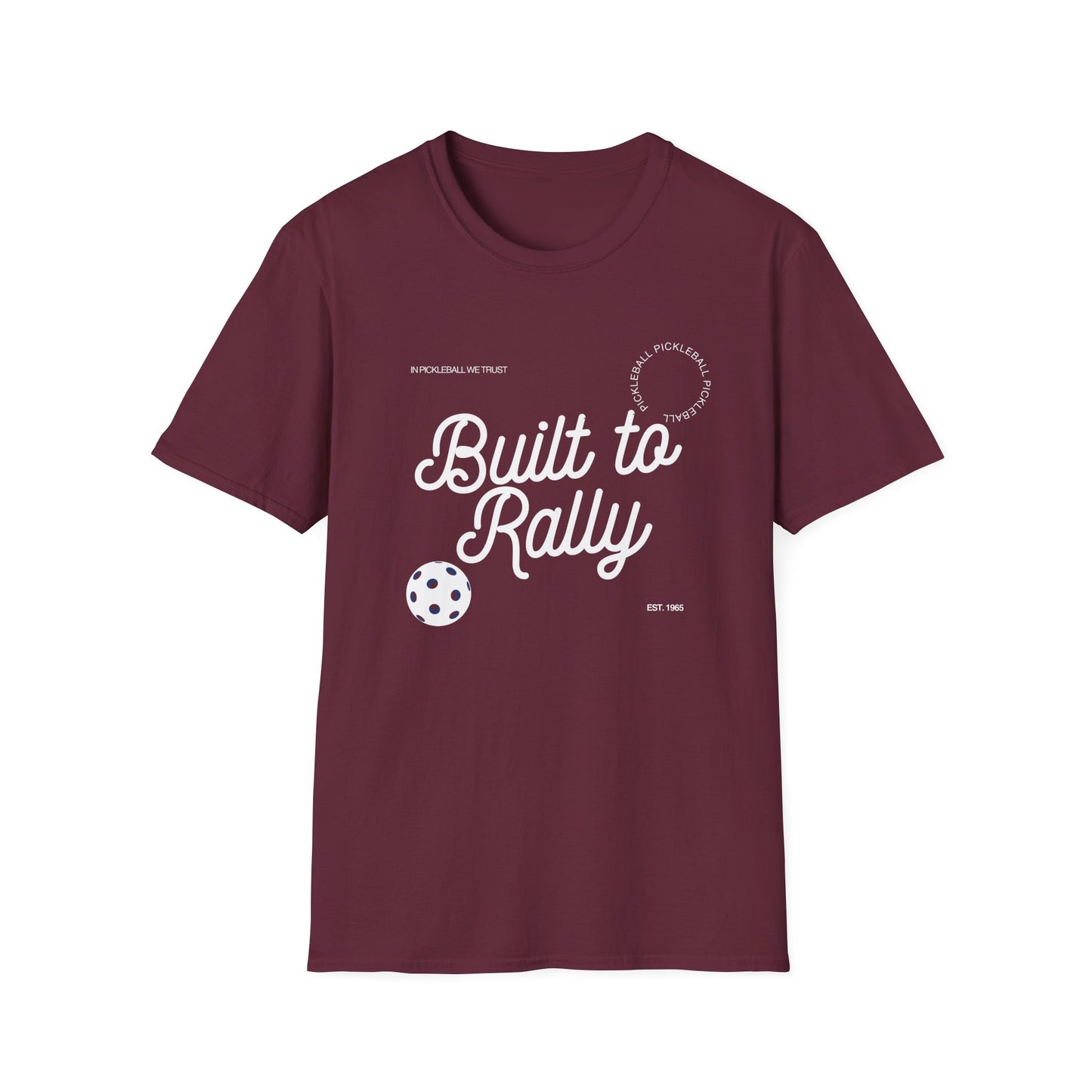 Built to Rally Pickleball T-Shirt