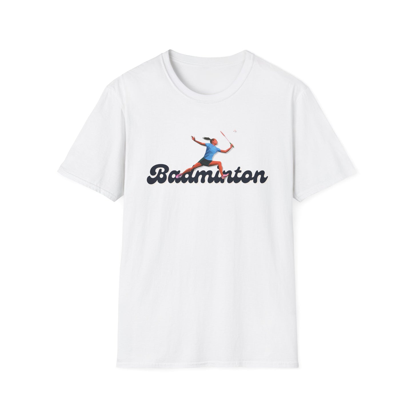 Badminton Female Player T-Shirt