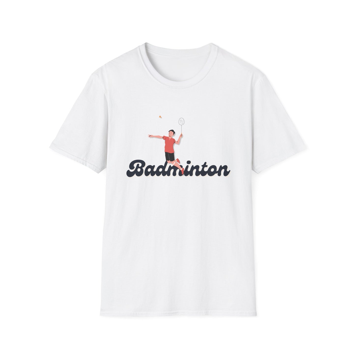 Badminton Male Player T-Shirt