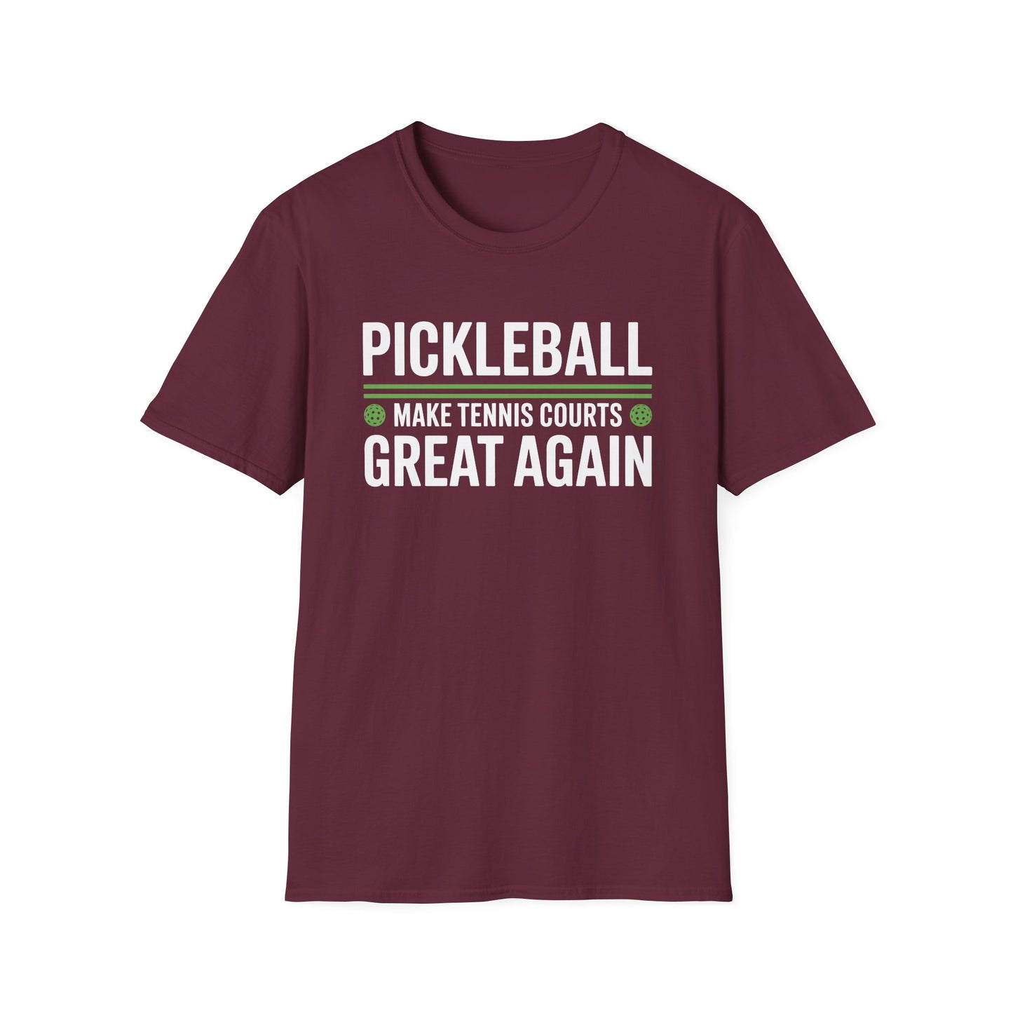 Pickleball - Make Tennis Courts Great Again T-Shirt