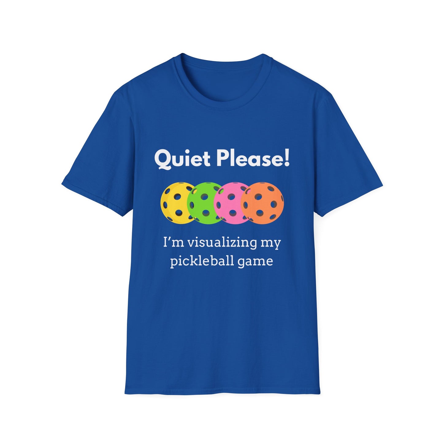 Quiet Please! I'm Visualizing my Pickleball Game T-Shirt