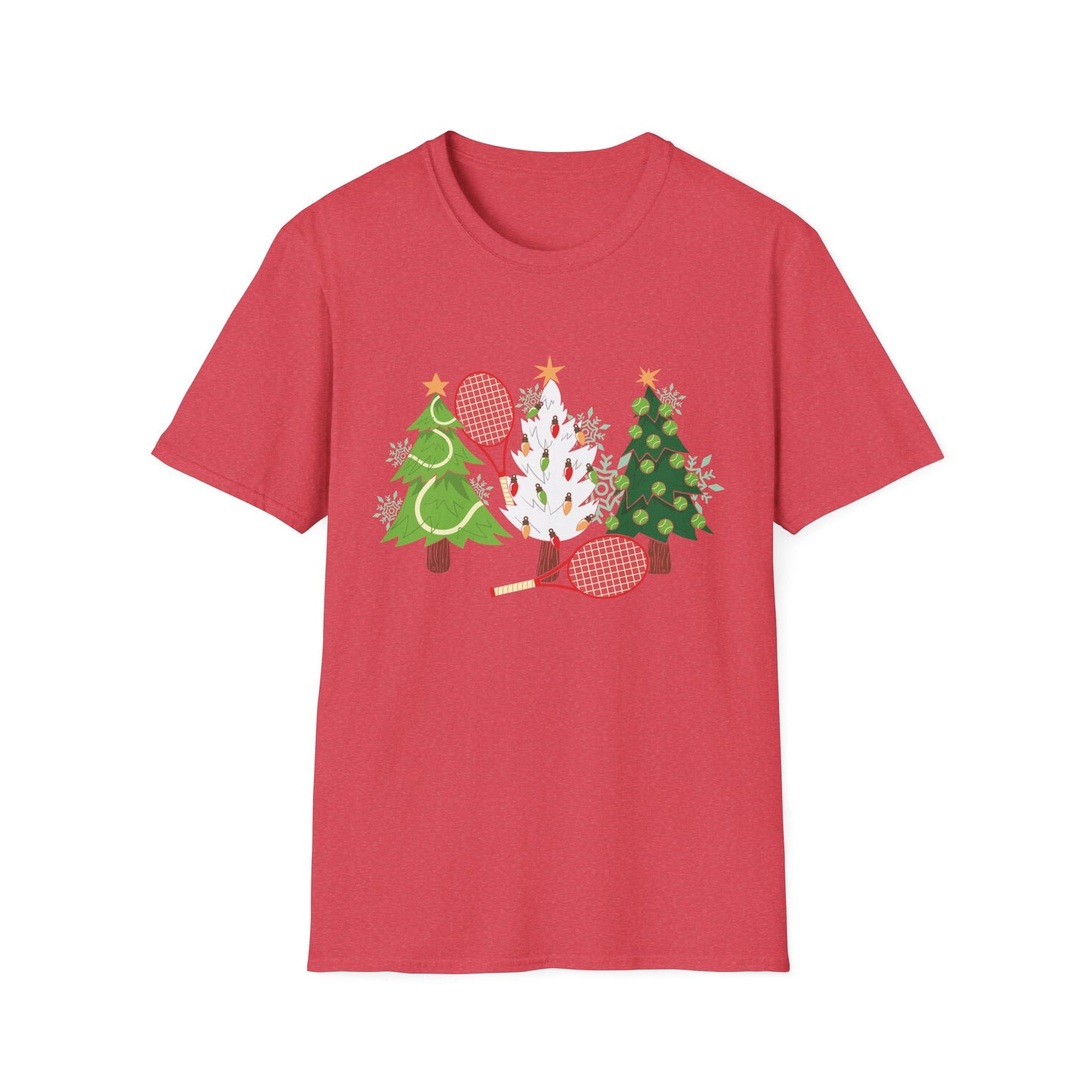 Tennis Christmas Tree T-Shirt