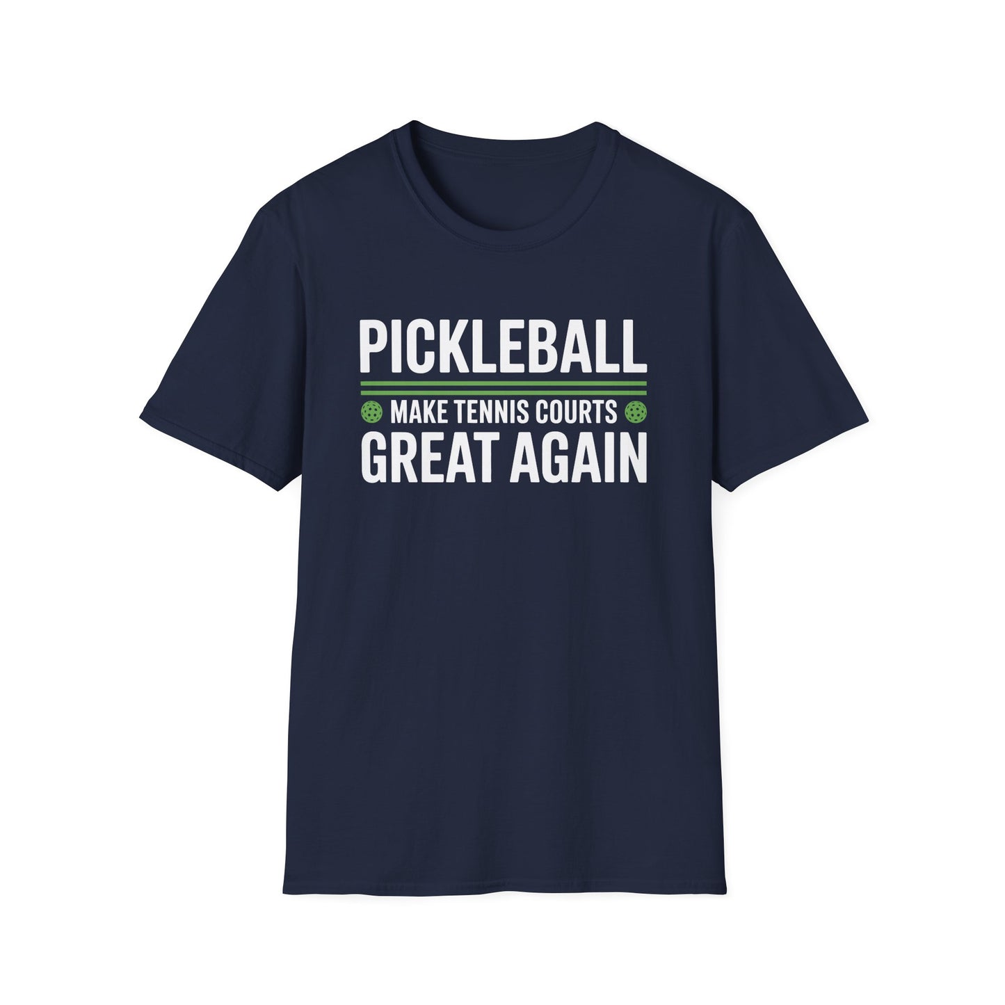 Pickleball - Make Tennis Courts Great Again T-Shirt