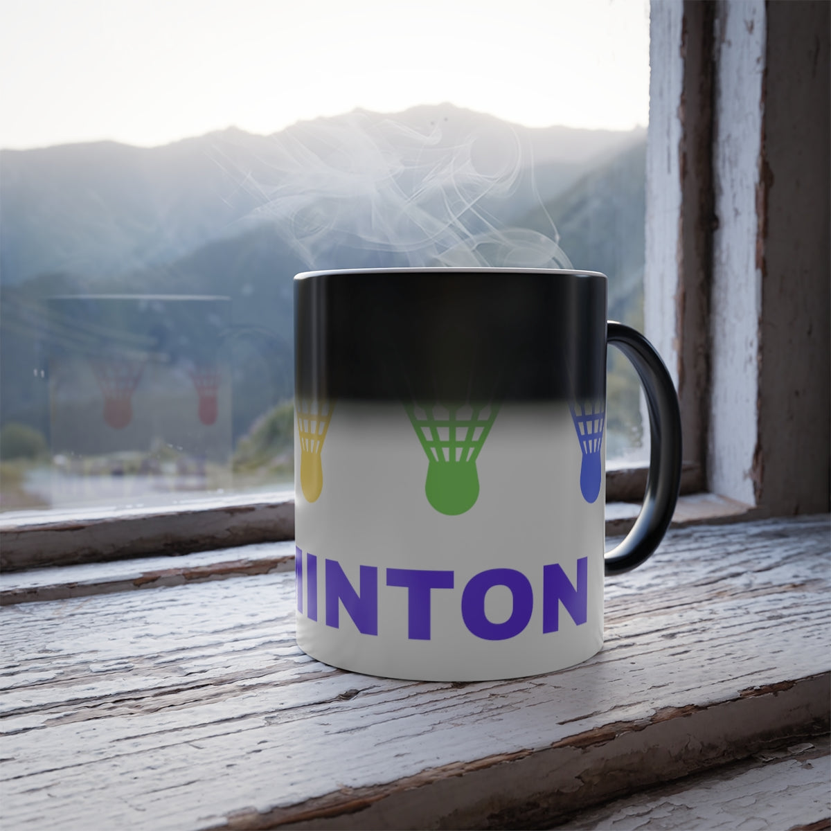 Color Morphing Shuttle Mug, 11 0z