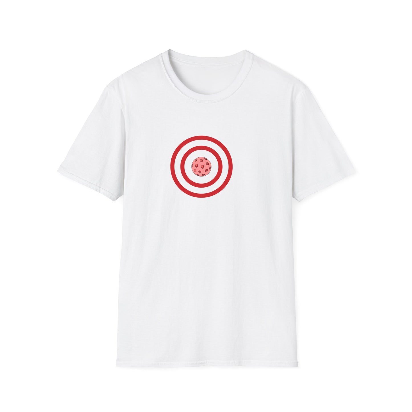 Pickleball Bullseye T-shirt (Give Your Opponents a Target to Hit!)