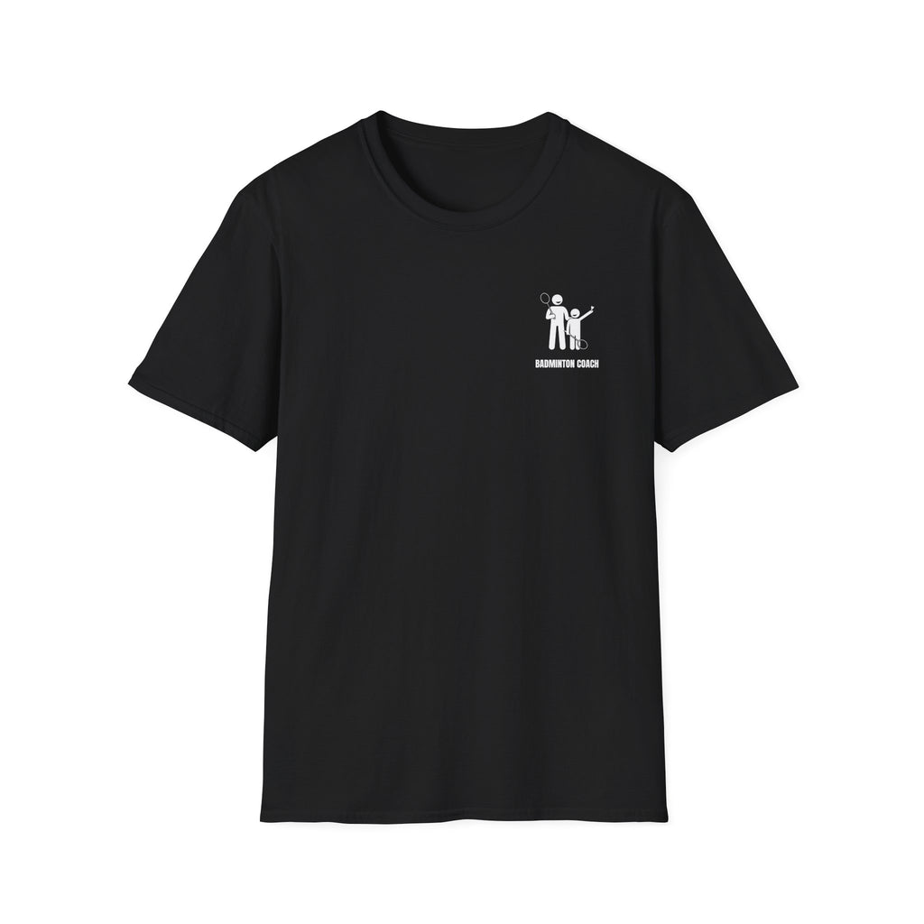 Badminton Coach (with student) T-shirt