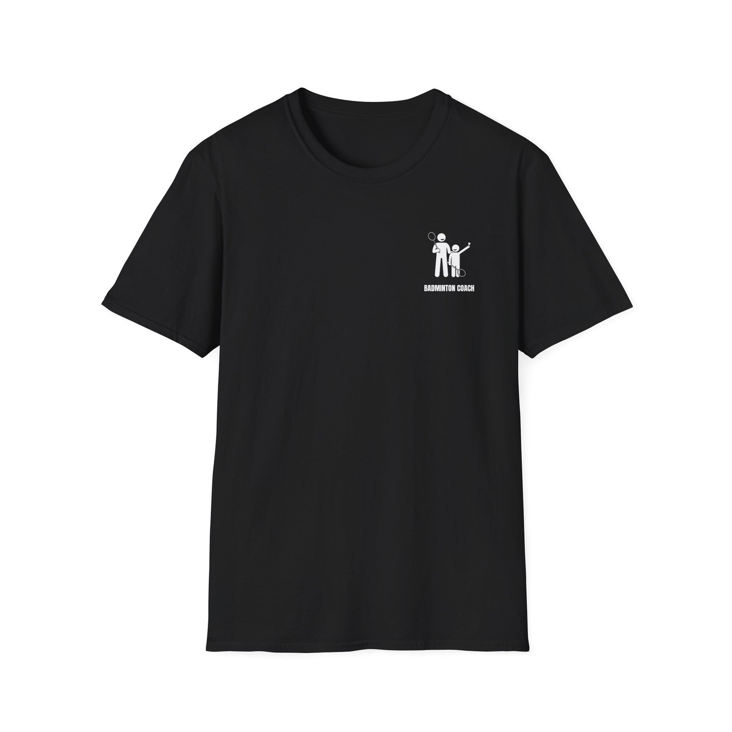 Badminton Coach (with student) T-shirt