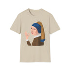 Girl With the Shuttlecock Earring T-Shirt