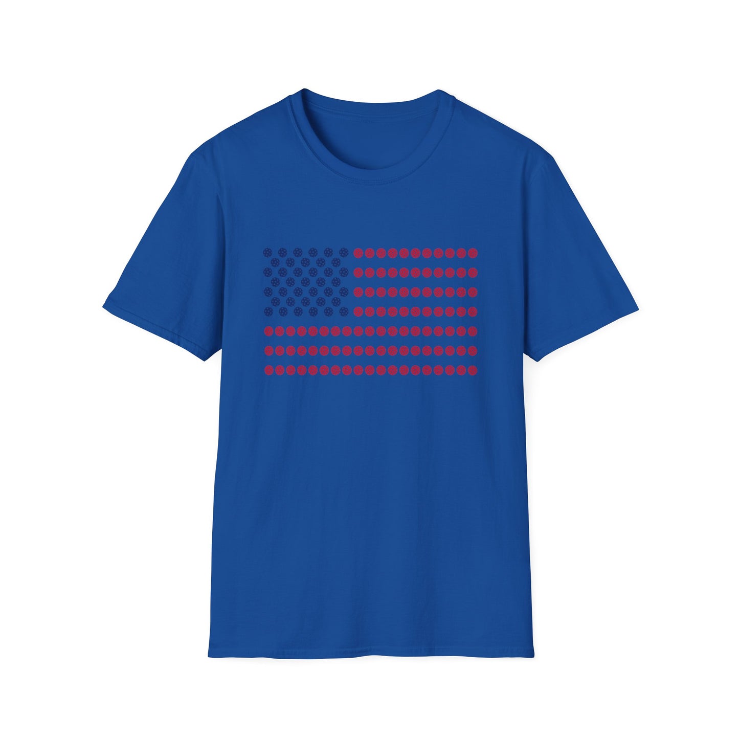American Flag Pickleball T-Shirt