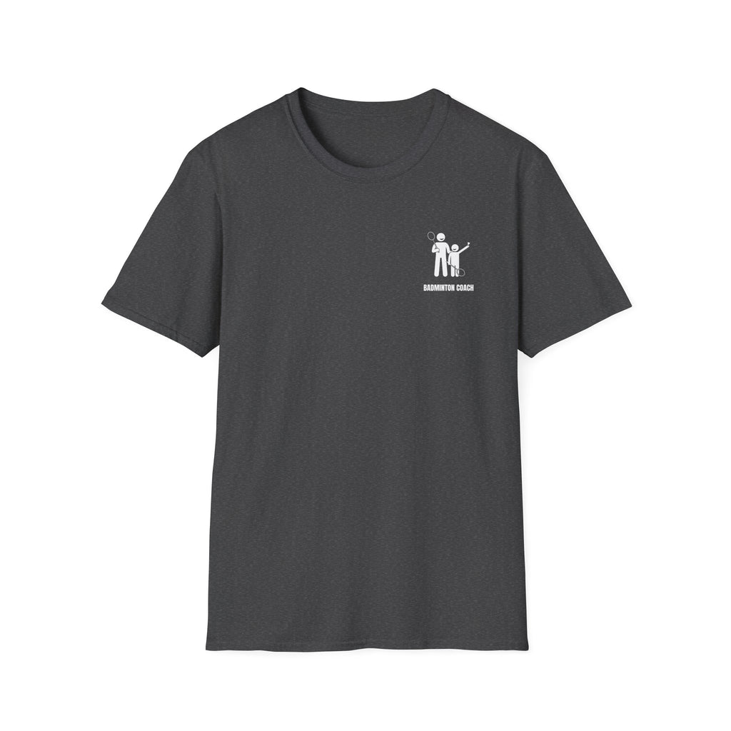 Badminton Coach (with student) T-shirt