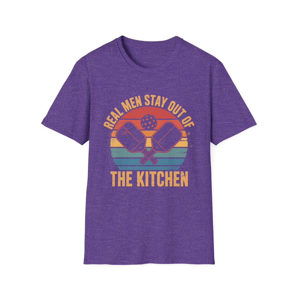 Real Men Stay out of the Kitchen (Pickleball) T-Shirt