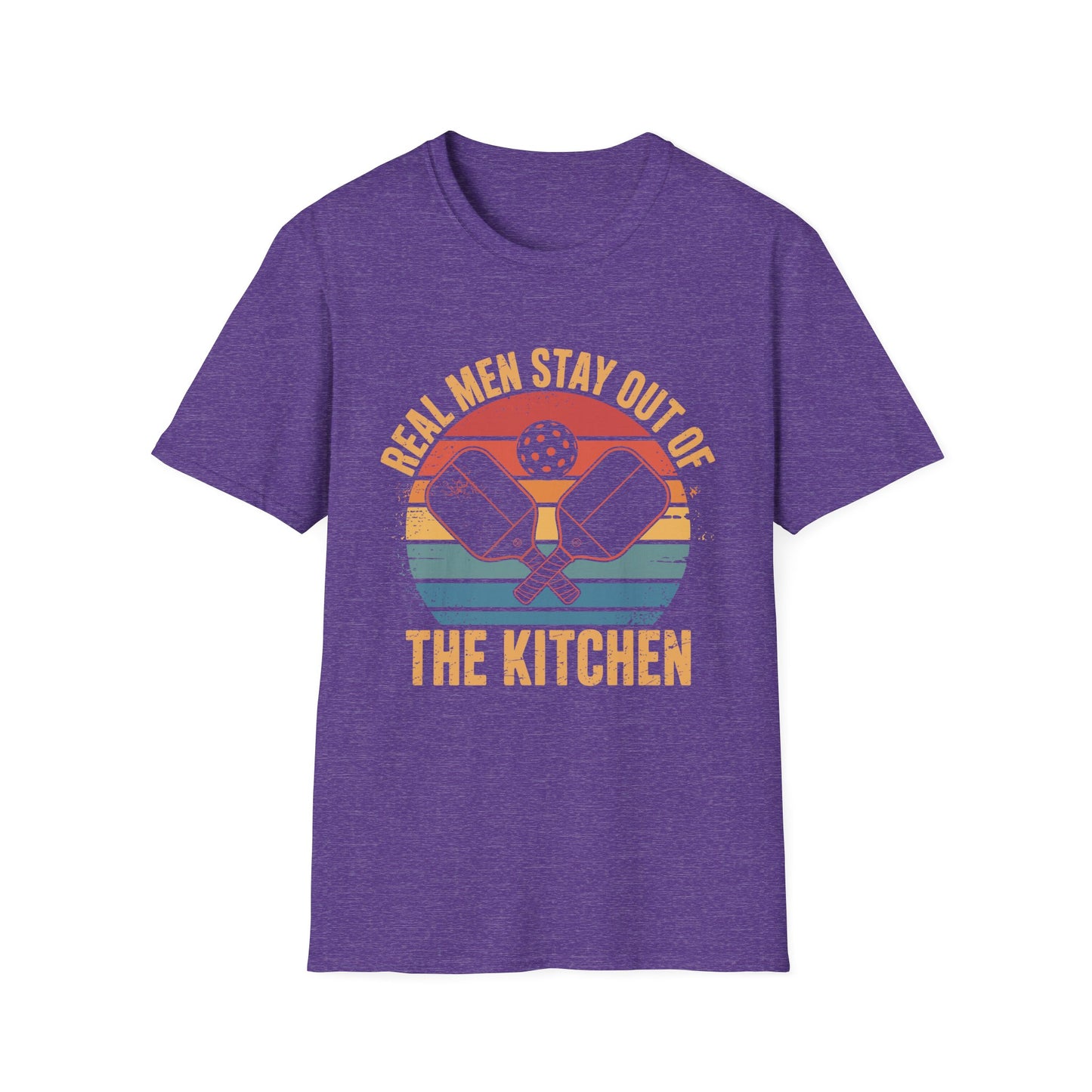 Real Men Stay out of the Kitchen (Pickleball) T-Shirt