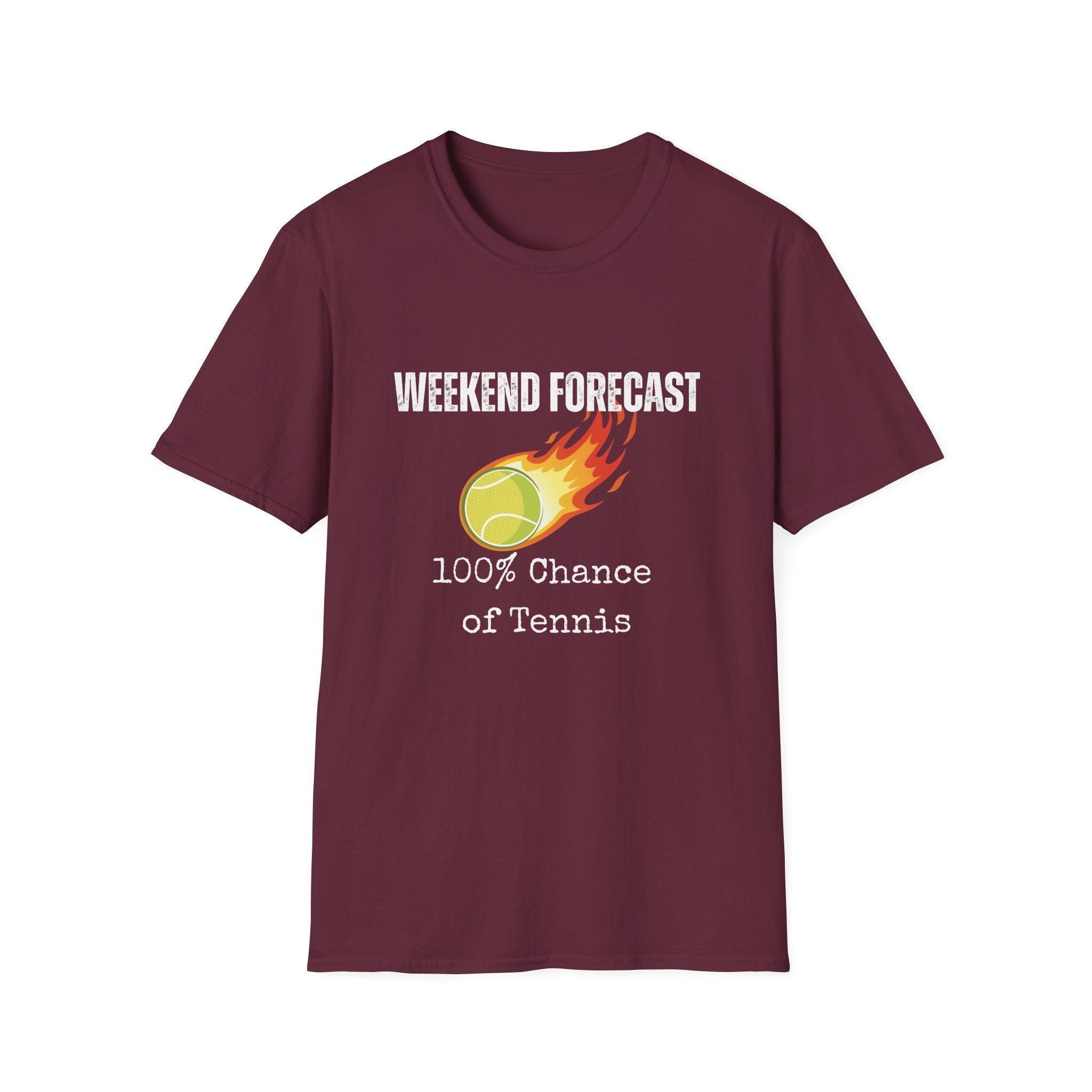 Weekend Forecast: 100% Chance of Tennis T-Shirt