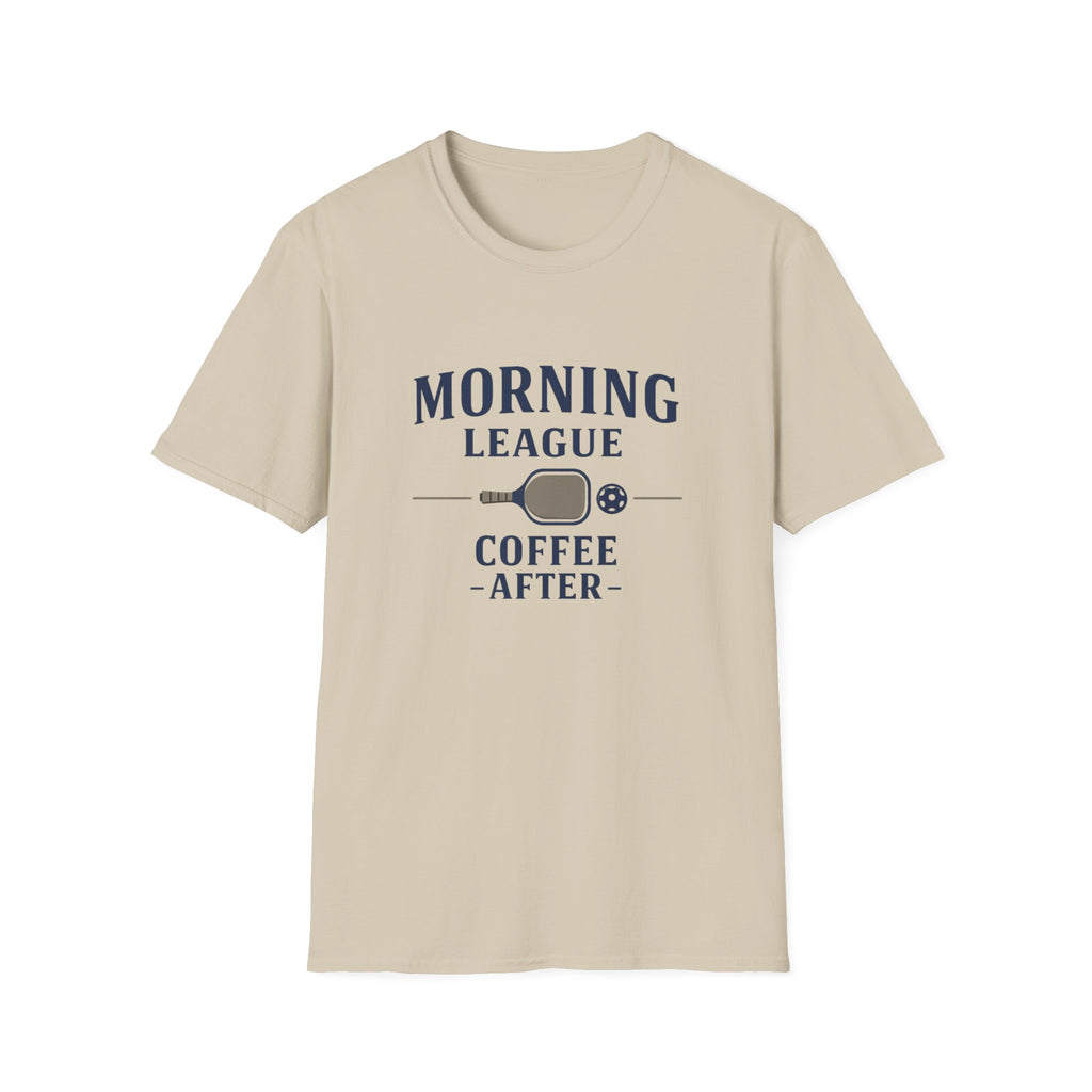 Morning Leauge Coffe After Pickleball T-Shirt