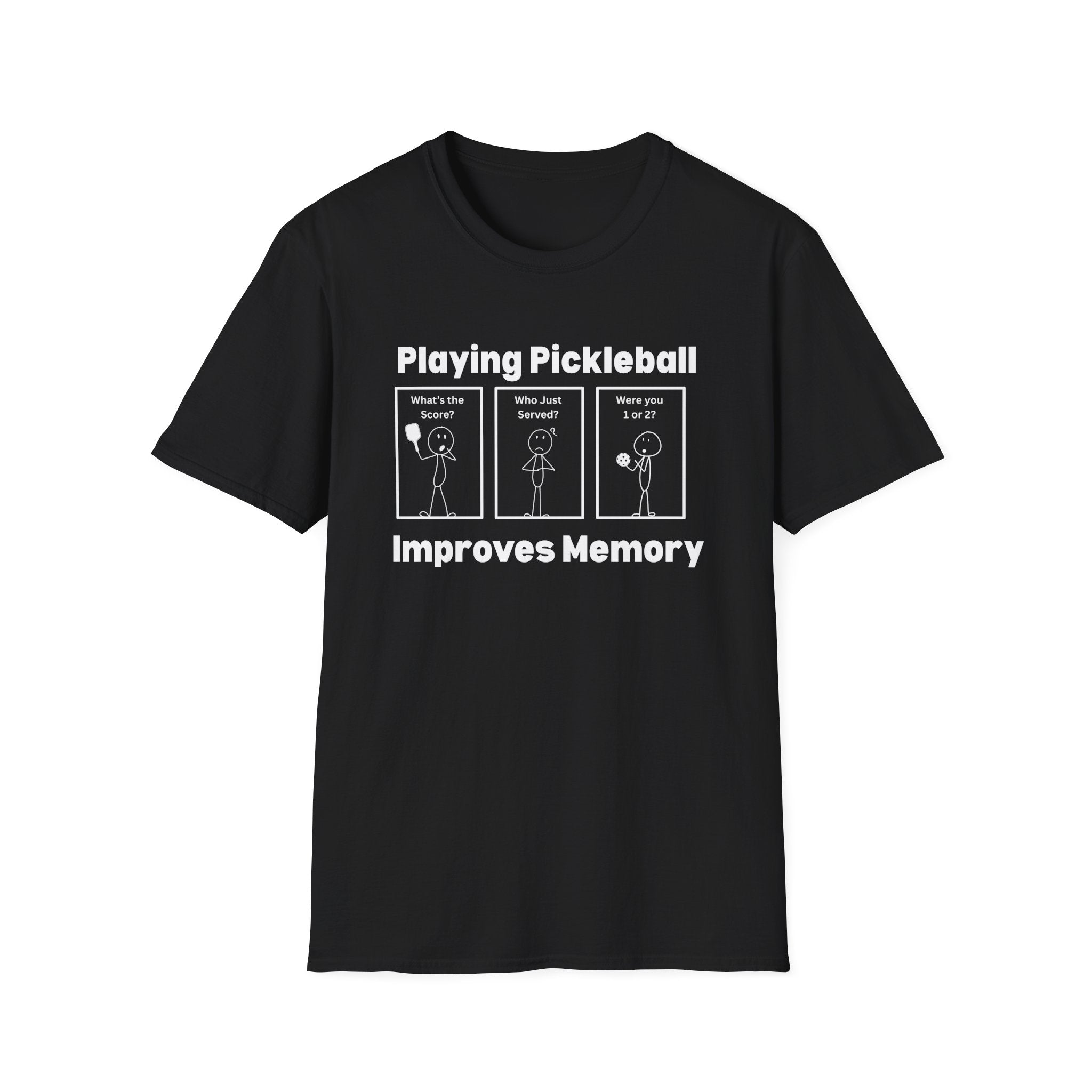 Playing Pickleball Improves Memory T-Shirt