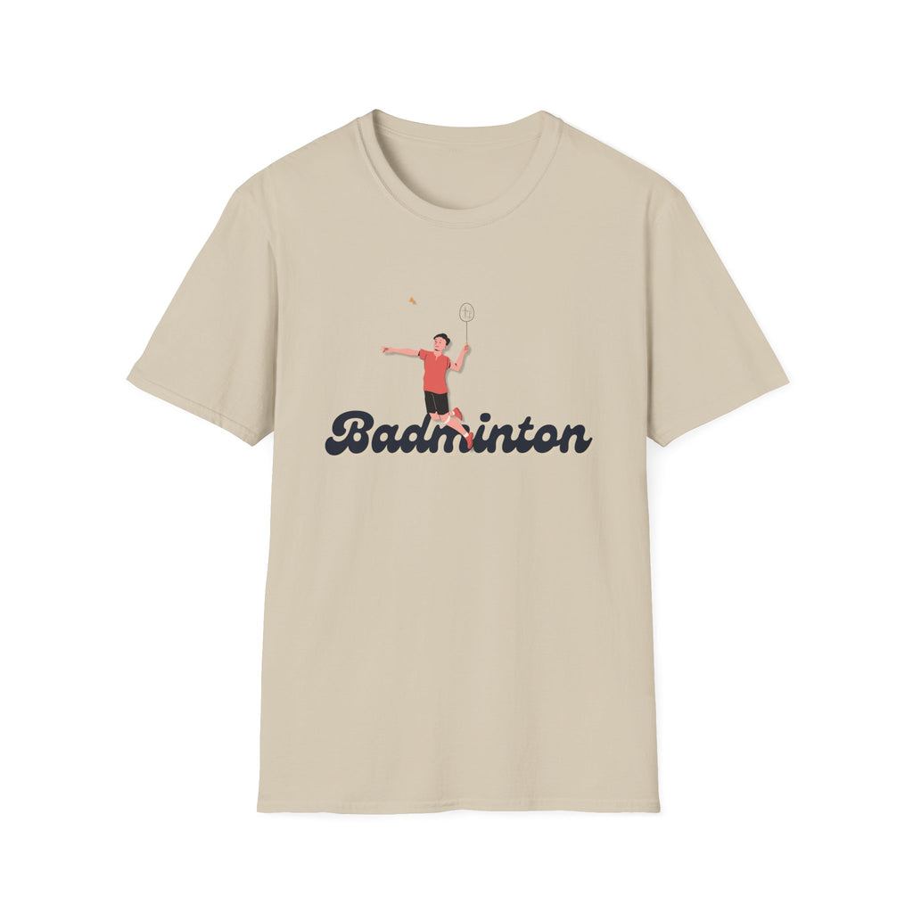Badminton Male Player T-Shirt