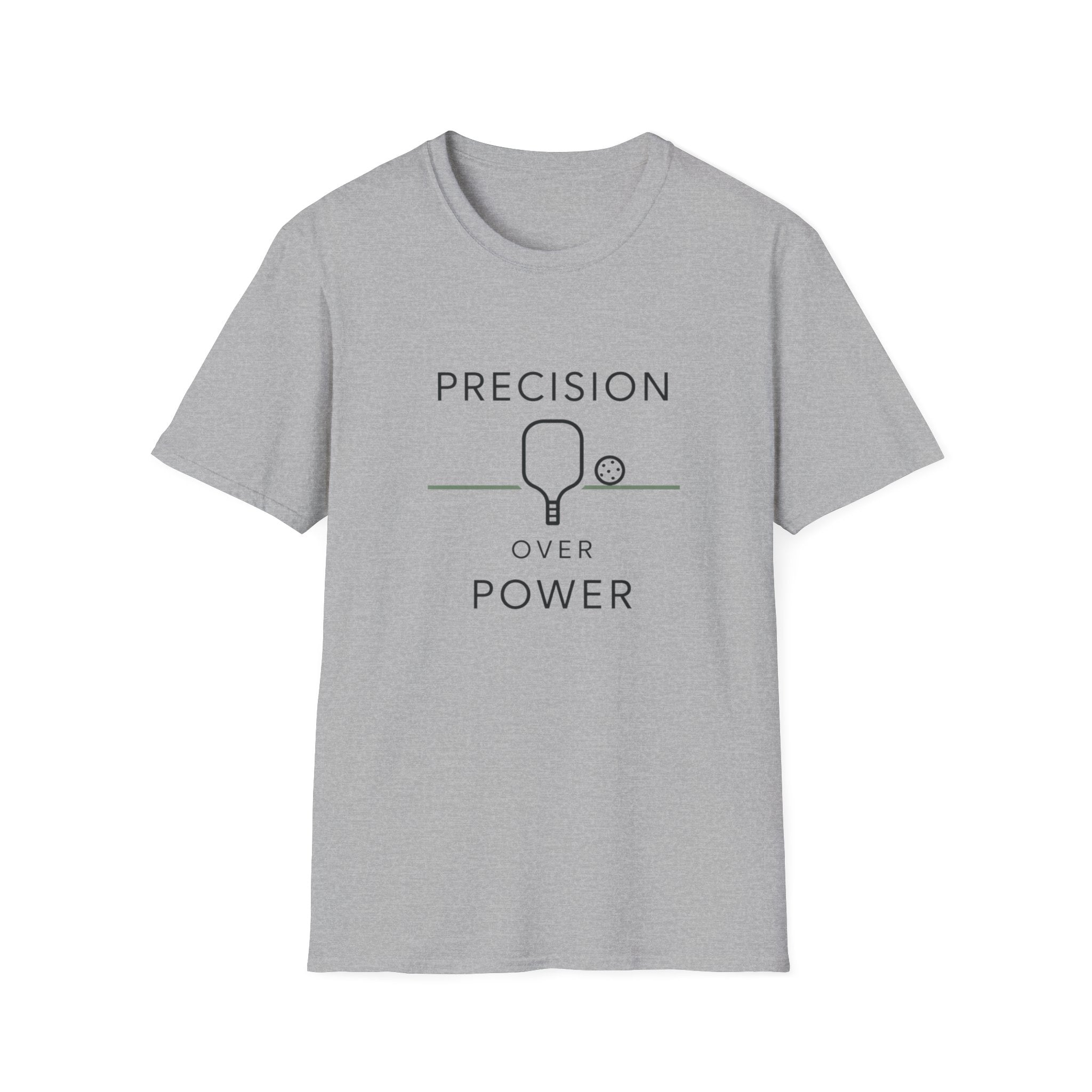 Precision Over Power Pickleball T-Shirt