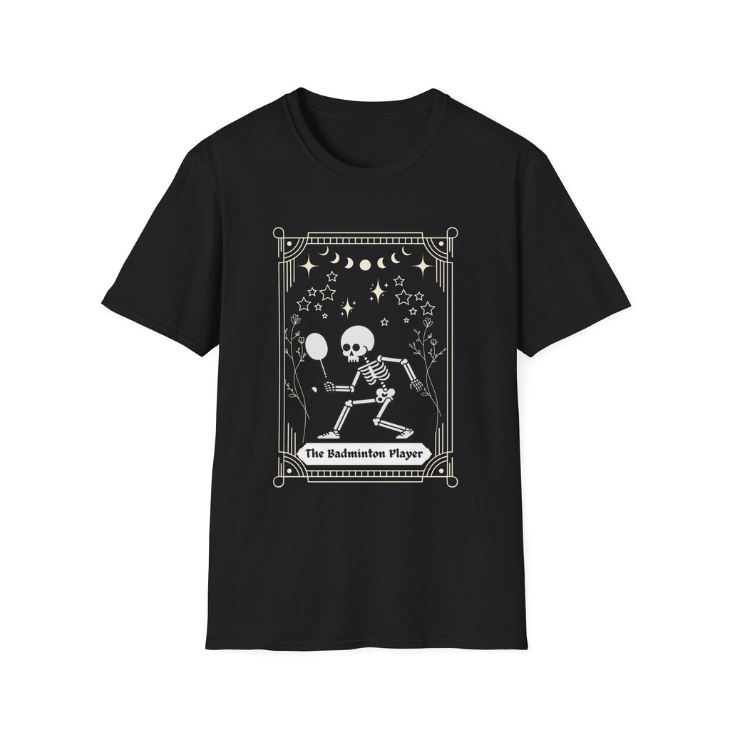 The Badminton Player Tarot Card T-shirt