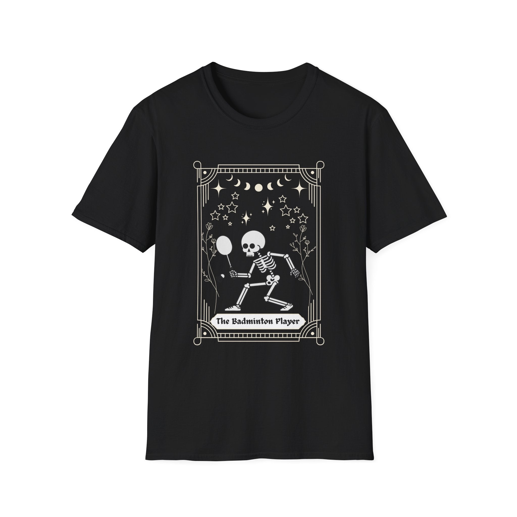 The Badminton Player Tarot Card T-shirt