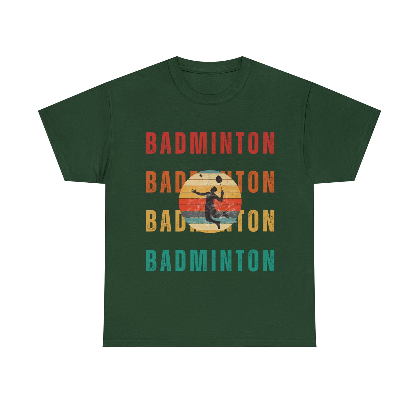 Retro Badminton Cotton Tee