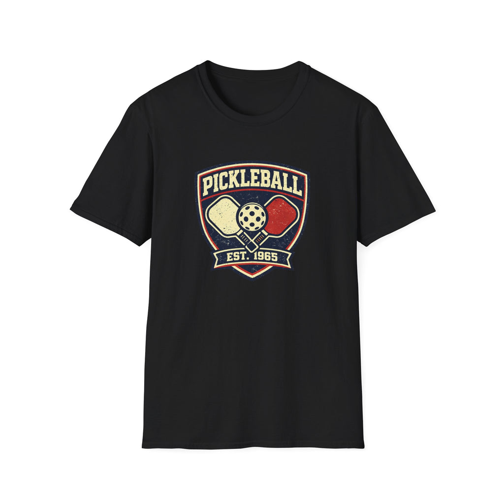 Pickleball Est 1965 Crest T-Shirt
