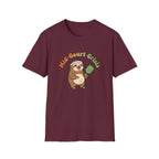 Mid-Court Crisis Sloth Pickleball T-Shirt