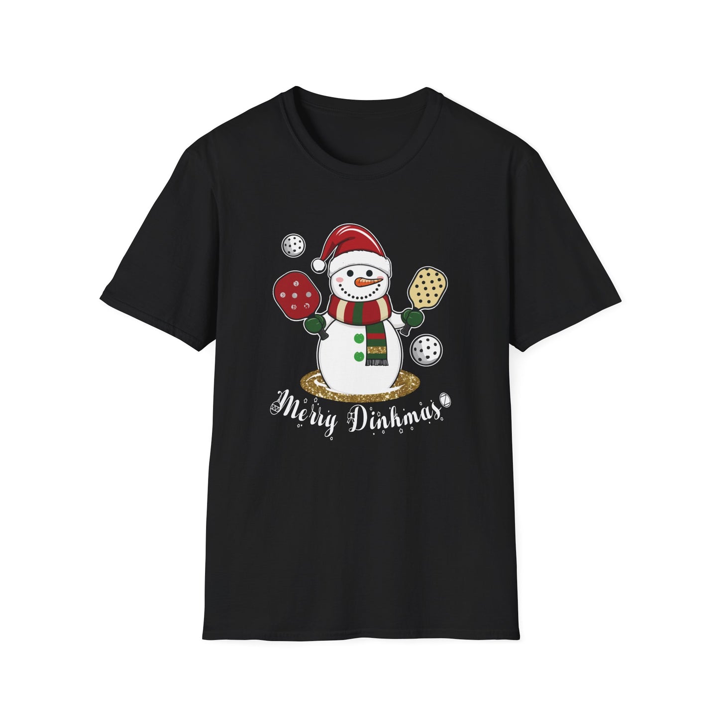 Merry Dinkmas Snowman T-Shirt