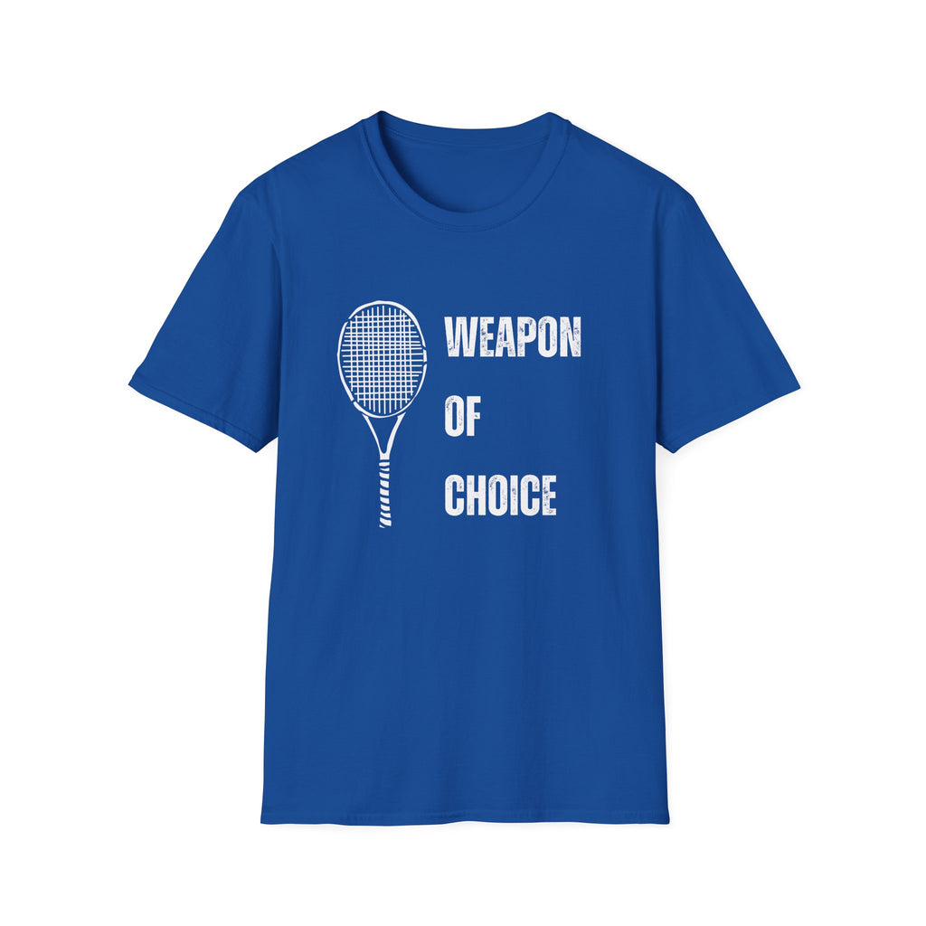Weapon of Choice (Tennis) T-Shirt