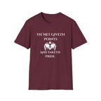 The Net Giveth Points and Taketh Pride Pickleball T-Shirt