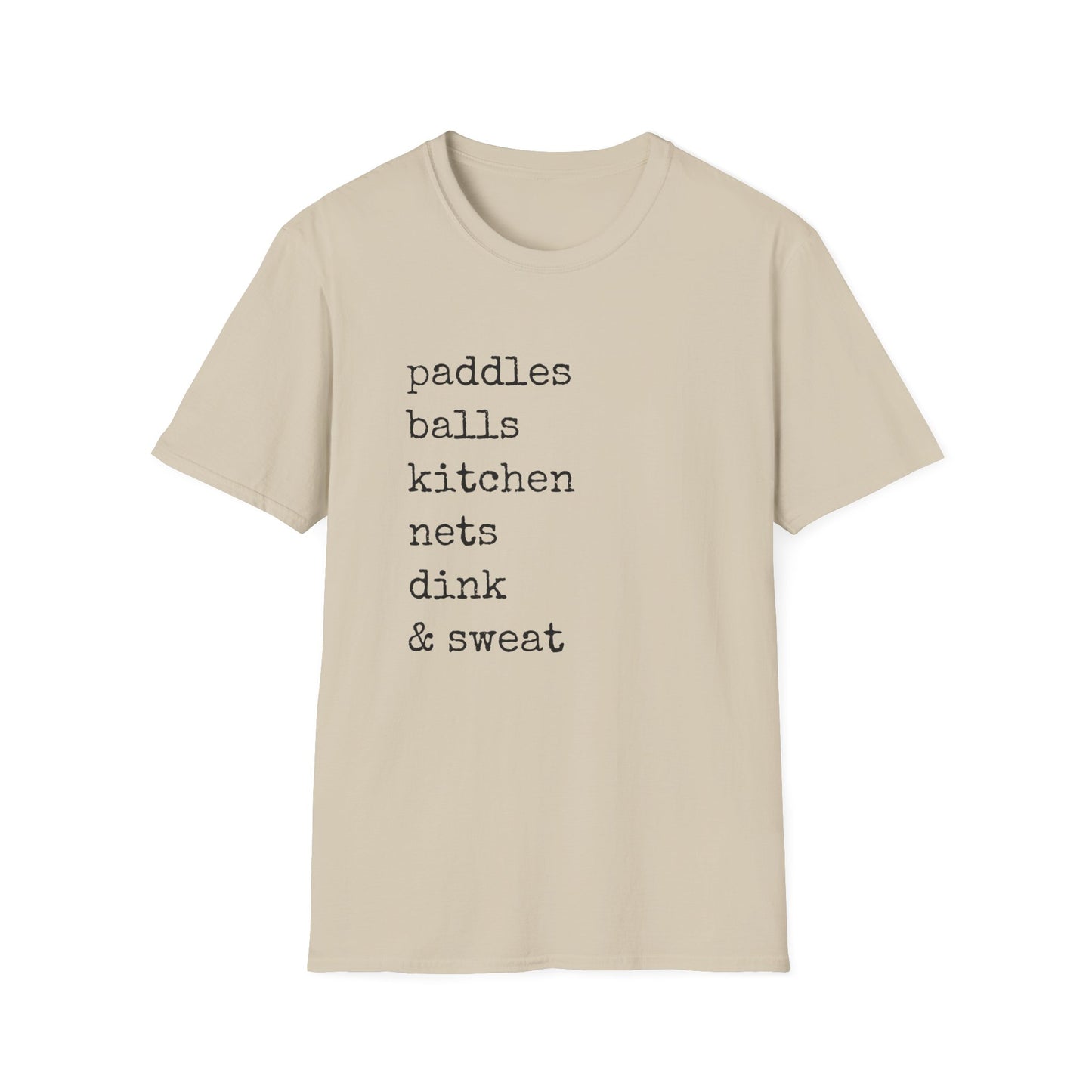 Pickleball Lingo Unisex Softstyle T-Shirt, Sporty Tee, Casual Wear, Gift for Pickleball Lovers, Birthday Gift,