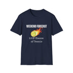 Weekend Forecast: 100% Chance of Tennis T-Shirt