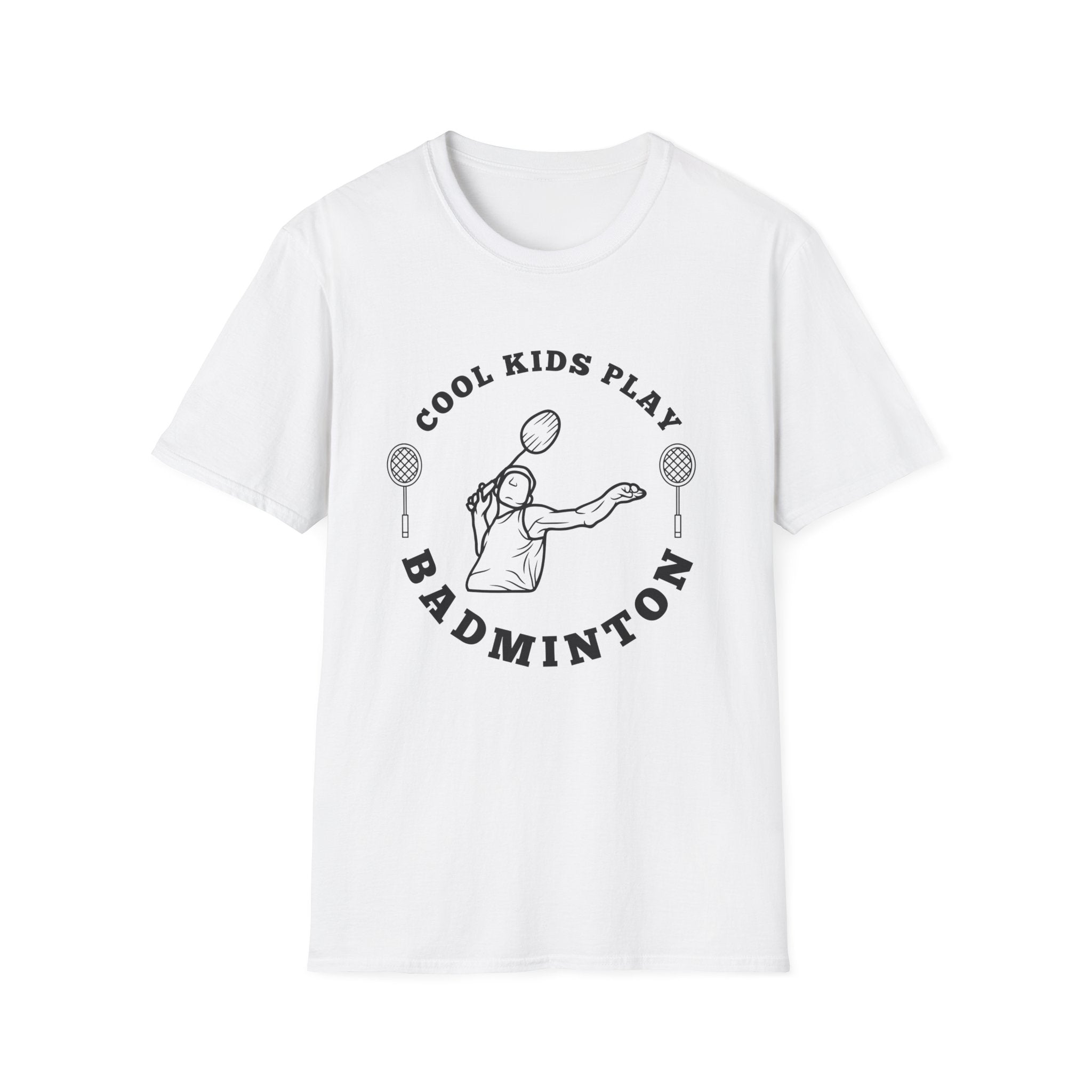 Cool Kids Play Badminton T-Shirt