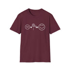 Sad + Badminton = Happy! T-Shirt