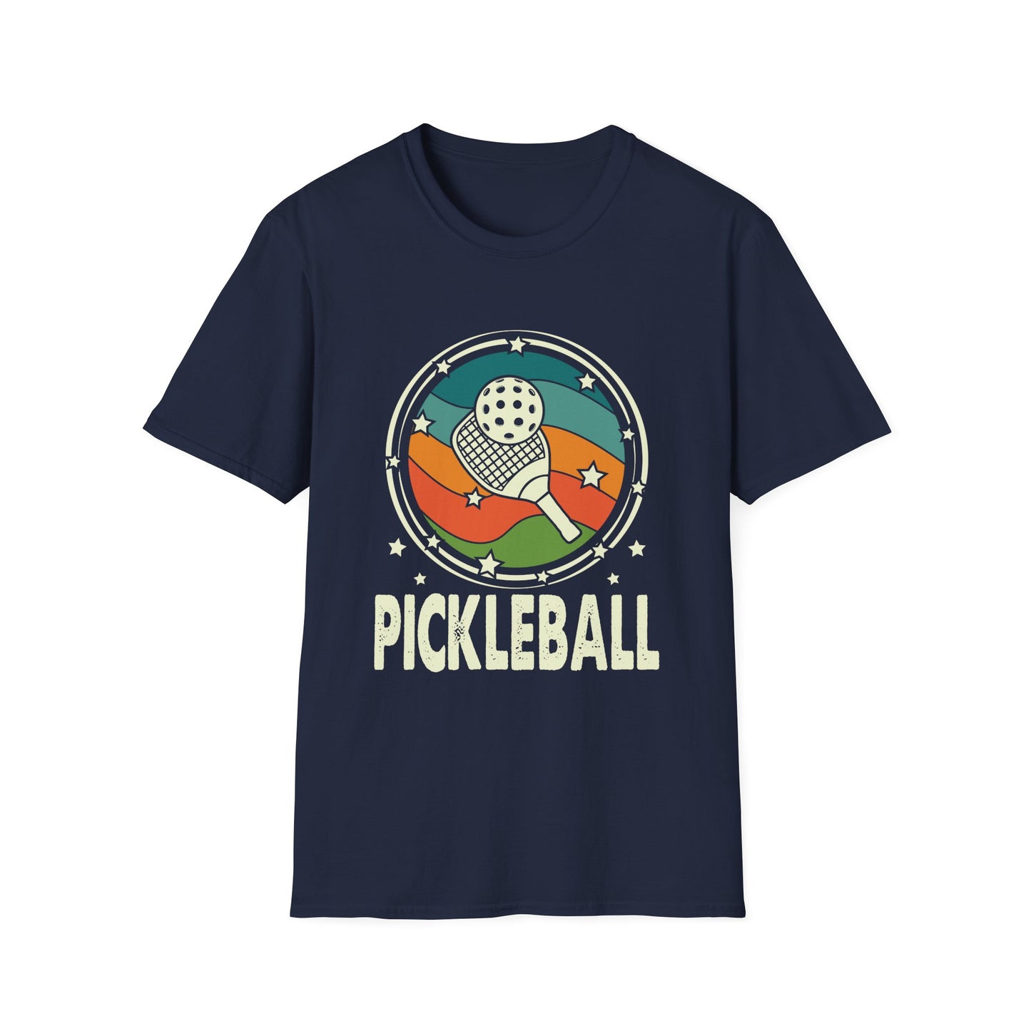 Pickleball Retro Style T-Shirt