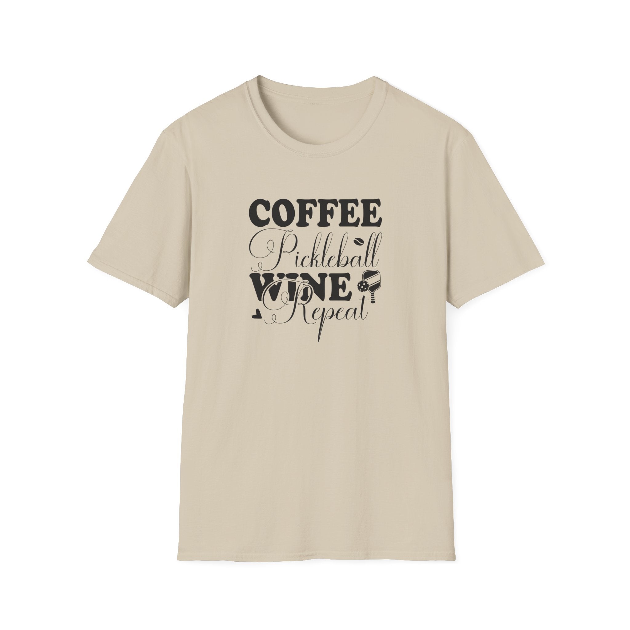 Coffee, Pickleball, Wine, Repeat T-Shirt
