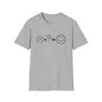 Sad + Badminton = Happy! T-Shirt